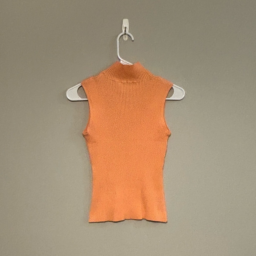Ribbed Peach-tone Summer Tank